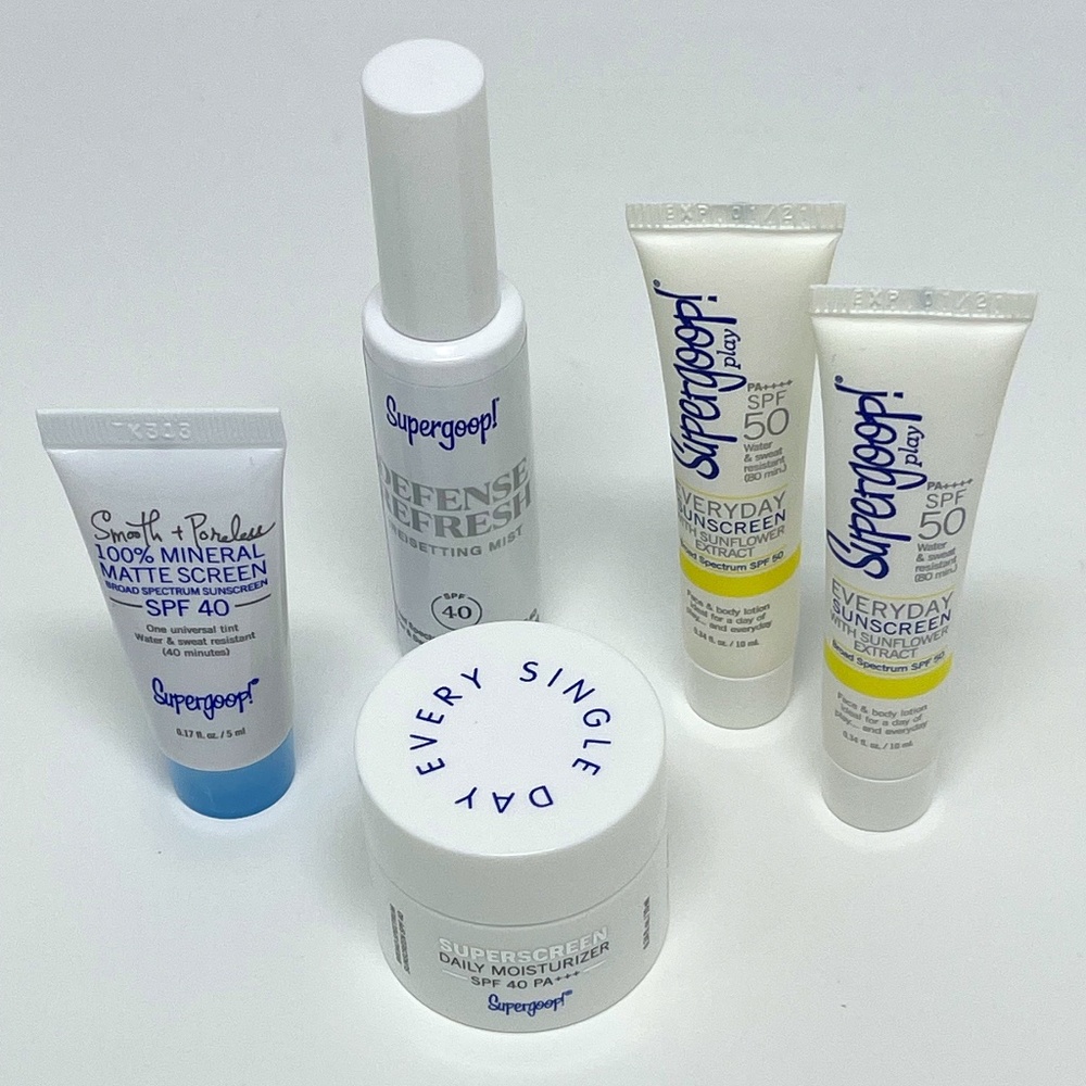 Supergoop Deluxe Sample Lot